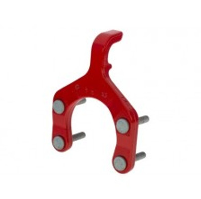 MOPAR 68599396AA Front Bumper Tow Hook Red for 18-24 Jeep Wrangler JL & 20-24 Gladiator JT 