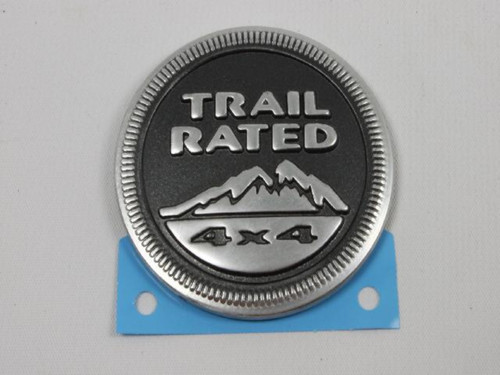 MOPAR 55157318AB Trail Rated Emblem for 11-21 Jeep Grand Cherokee & 05-07 Liberty
