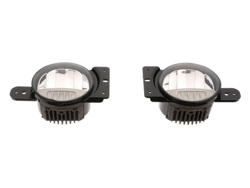 MOPAR 82215549 LED Fog Lights for 18-24 Jeep Wrangler JL Sport, 20-24 Gladiator JT Sport & JPP Steel Bumpers