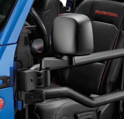 MOPAR 77072562AB Tube Door Mirror Kit for 18-24 Jeep Wrangler JL & 20-24 Gladiator JT