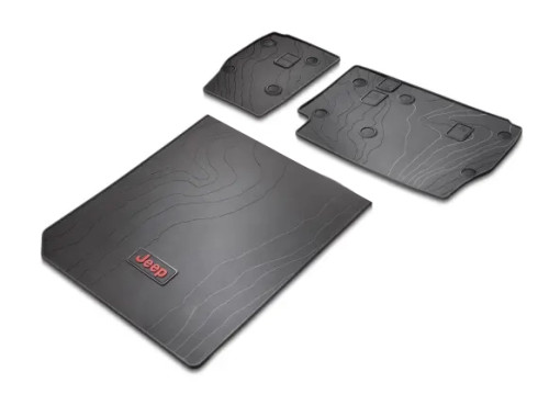 MOPAR 82216627AB Molded Cargo Tray for 18-25 Jeep Wrangler