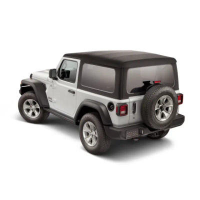 MOPAR 82215147AB Sunrider Soft Top Black Twill with Tint for 18-25