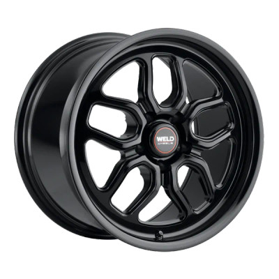 WELD Racing S15870071P30 Laguna Drag 17x10 6.68" Backspace Gloss Black Rear Wheel for 05-23 Challenger, Charger, Magnum & 300C SRT8, SRT & Hellcat