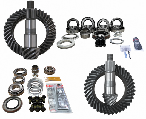 Revolution Gear & Axle REV-JL-220/186-456 Dana 30/44 186mm/220mm 4.56 Gear Package for 18-24 Jeep Wrangler JL