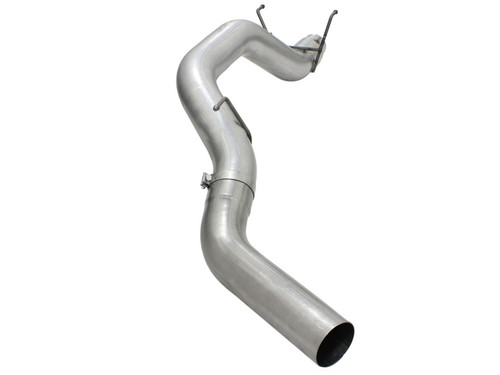 aFe Power 49-42039 Large Bore-HD 5" 409 Stainless Steel DPF-Back Exhaust System No Tip for 13-18 RAM 2500/3500 6.7L
