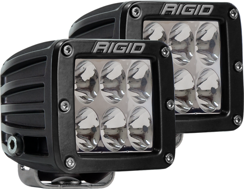 Rigid Industries 502313 D-Series PRO LED Driving Lights White Surface Mount
