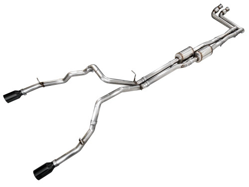 AWE 3015-32530 0FG Catback Exhaust Chrome Silver Tips for 2025 RAM