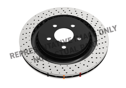 DBA 42633XD 4000 Series XD Brake Rotor Rear 350mm for 12-21 Jeep Grand Cherokee SRT8 6.4L, SRT 392, Trackhawk 6.2L, 11-24 Durango R/T 5.7L VVT, SRT 392 & SRT Hellcat 6.2L HEMI