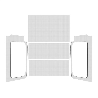 DEI 50602 Boom Mat Hard Top Headliner Kit White for 04-06 Jeep Wrangler TJ Unlimited