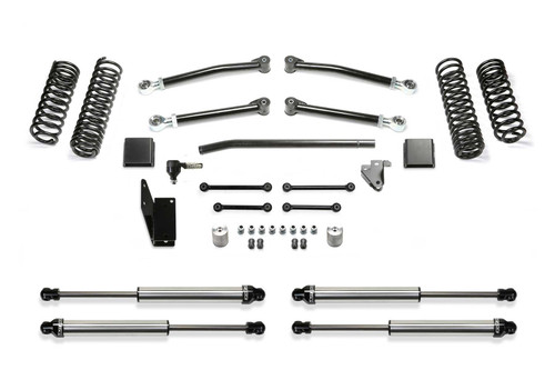 Fabtech K4197DL 5" Trail Lift Kit with Dirt Logic 2.25 Shocks for 21-23 Jeep Gladiator JT 3.0L EcoDiesel Fabtech K4197DL 5" Trail Lift Kit with Dirt Logic 2.25 Shocks for 21-23 Jeep Gladiator JT 3.0L EcoDiesel