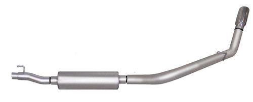 Gibson 616601 Single Cat-Back Performance Exhaust Stainless Tip for 06-08 Dodge Ram 1500 5.7L HEMI