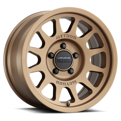 Method MR70378550900 703 Bead Grip 17x8.5 5x5 4.8" Backspace Method Bronze Wheel for 07-25 Jeep Wrangler JK, JL & Gladiator JT