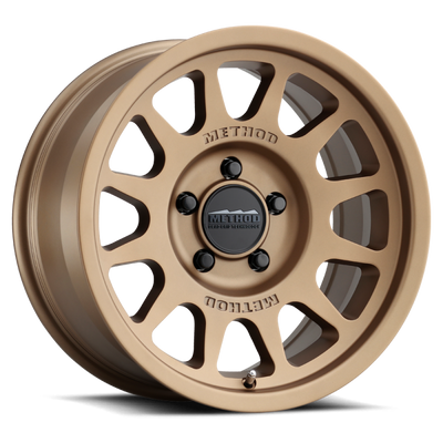 Method MR70378550925 703 Bead Grip 17x8.5 5x5 5.78" Backspace Method Bronze Wheel for 07-25 Jeep Wrangler JK, JL & Gladiator JT