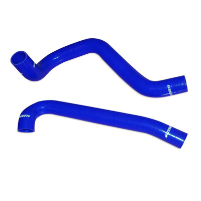 Mishimoto MMHOSE-WR4-97BL Silicone Radiator Hose Kit Blue for 97-02 Jeep Wrangler TJ 2.5L
