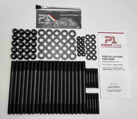P1 K033-H01E E190 Series Head Stud Kit for 5.7/6.1/6.4L HEMI