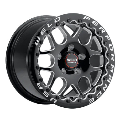 WELD Racing S904B0071P22 Ventura Beadlock 15x10 6.4