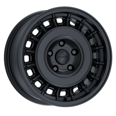 Nomad N502SB-78550-00 502SB Arvo Satin Black 17x8.5 5x5 4.75" Backspace Wheel for 07-25 Jeep Wrangler JK, JL & Gladiator JT