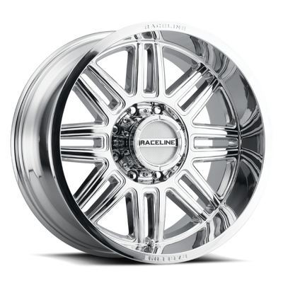 Raceline 948C-68012-00 948C Split Chrome 16x8 5x4.5 4.5" Backspace Wheel for 84-06 Jeep Cherokee XJ, Comanche MJ, Grand Cherokee ZJ, Wrangler YJ & TJ