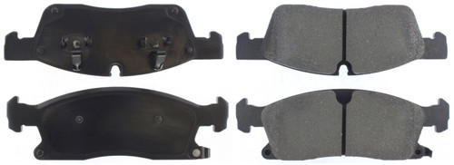 StopTech 305.14550 Standard Street Select Front Brake Pads for 11-21 Jeep Grand Cherokee, 11-25 Durango 3.6L & 5.7L HEMI