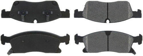 StopTech 308.14550 Premium Street Front Brake Pads for 11-21 Jeep Grand Cherokee, 11-25 Durango 3.6L & 5.7L HEMI