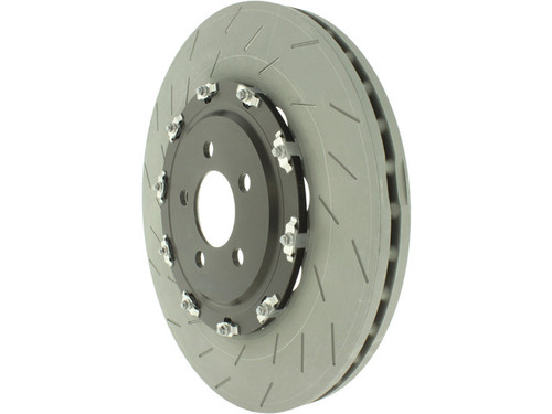 Centric 126.63088 Premium OE Style Slotted Front 390mm Disc Brake Rotor for 15-20 Challenger, Charger SRT 392 6.4L & SRT Hellcat 6.2L HEMI