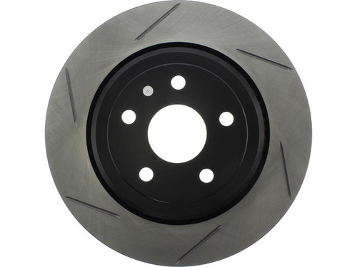 StopTech 126.58005SR Ultra-Premium Sport Slotted Right Rear 330mm Solid Disc Brake Rotor for 11-20 Jeep Grand Cherokee, Durango 3.6L & 5.7L HEMI