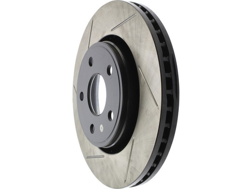 StopTech 126.58006CSR Ultra-Premium Sport Cryo-Treated Slotted Right Front 330mm Disc Brake Rotor for 11-20 Jeep Grand Cherokee, Durango 3.6L & 5.7L HEMI