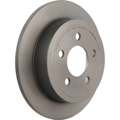 Brembo OE 08.A636.11 PRIME UV Coated Rear 285mm Disc Brake Rotor for 03-06 Jeep Wrangler TJ, Unlimited & 03-07 Liberty KJ