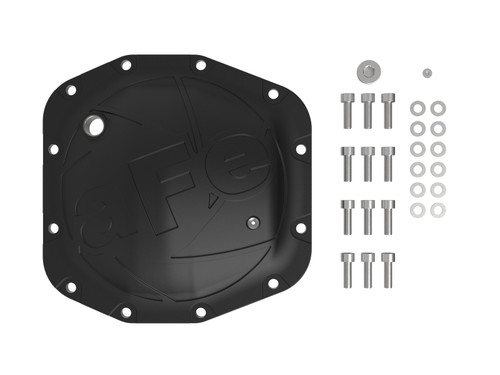 aFe Power 46-71340B Pro Series M210 Front Differential Cover Black for 18-25 Jeep Wrangler JL & 20-25 Gladiator JT Rubicon