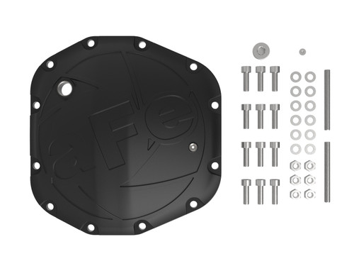 aFe Power 46-71350B Pro Series M220 Rear Differential Cover Black for 18-25 Jeep Wrangler JL & 20-25 Gladiator JT Rubicon