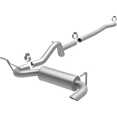 MagnaFlow 15117 Competition Series Cat-Back Performance Exhaust System for 12-18 Jeep Wrangler Unlimited JK 3.6L