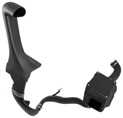 K&N 57-1573 Elevated Cold Air Intake Kit with Snorkel for 12-18 Jeep Wrangler JK 3.6L LHD