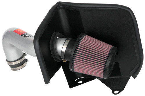 K&N 77-1577KS Cold Air Intake High-Flow Aluminum Tube for 19-23 Jeep Cherokee JL 2.4L