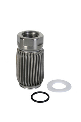 Aeromotive 12606 100 Micron Stainless Fuel Filter Element Crimp Construction