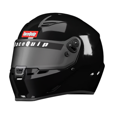 RaceQuip 297001 NX25 Full Face Helmet Gloss Black X Small