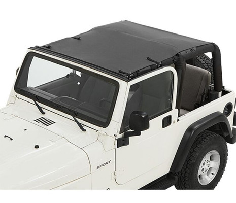 Bestop 97-06 Jeep Wrangler TJ Exc. Unlimited Sun Safari Bikini (Black Diamond)