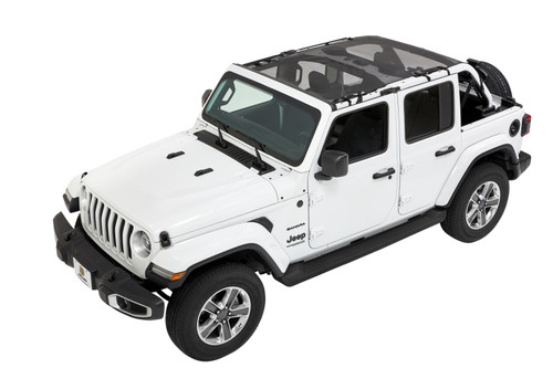 Bestop 18-26 Jeep Wrangler JL 4-Door Sun Safari Bikini (Mesh)