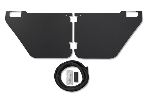 Bestop 20-26 Jeep Gladiator / 18-26 Wrangler JL 4-Door Element Panels (Rear Doors Black)