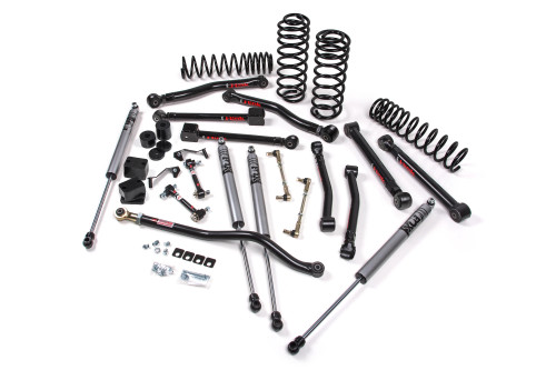 JKS Manufacturing JSPEC126KFA 2.5"J-Krawl Lift Kit FOX 2.0 Adventure Shocks HD Rate Coils for 18-24 Jeep Wrangler Unlimited JL 4 Door