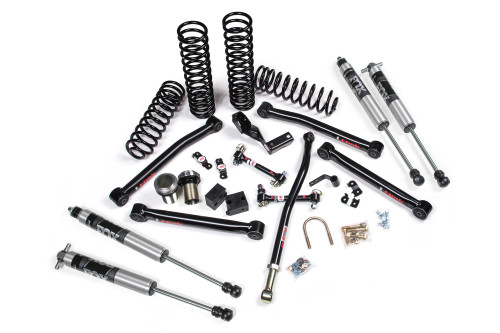JKS Manufacturing JSPEC154KFP 3.5" J-Lander Lift Kit FOX 2.0 Performance Shocks for 07-18 Jeep Wrangler Unlimited JK 4 Door