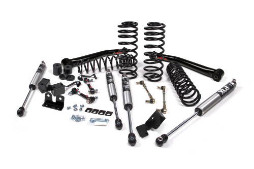 JKS Manufacturing JSPEC155KFP 1.5" J-Venture Lift Kit FOX 2.0 Performance Shocks for 18-24 Jeep Wrangler Unlimited JL 4 Door