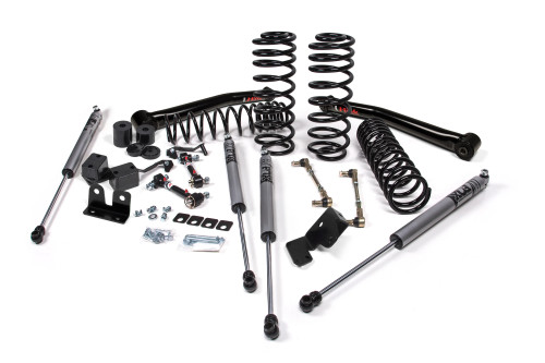 JKS Manufacturing JSPEC155KFA 1.5" J-Venture Lift Kit FOX 2.0 Adventure Shocks for 18-24 Jeep Wrangler Unlimited JL 4 Door
