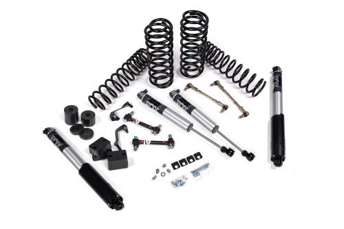 JKS Manufacturing JSPEC155PS 1.5" J-Venture Lift Kit FOX 2.5 Performance Shocks for 18-24 Jeep Wrangler Unlimited JL 4 Door