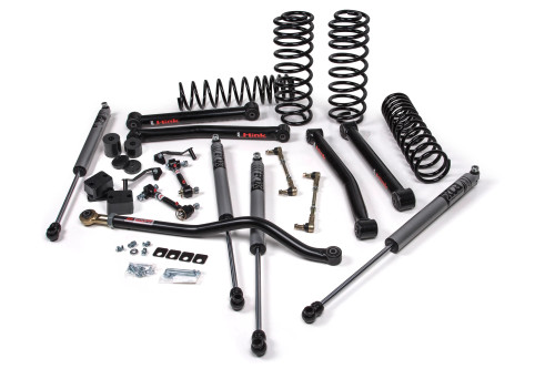 JKS Manufacturing JSPEC159KFA 3.5" J-Konnect Lift Kit FOX 2.0 Adventure Shocks for 20-24 Jeep Wrangler Unlimited JL 3.0L EcoDiesel
