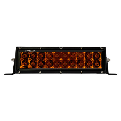 Rigid Industries 110223 10" E-Series Amber PRO Spot LED Light Bar