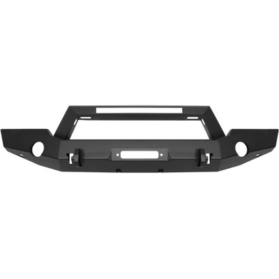 Westin 59-80125 WJ2 Full Width Front Bumper with LED Light Bar Mount for 18-26 Jeep Wrangler JL & 20-26 Gladiator JT