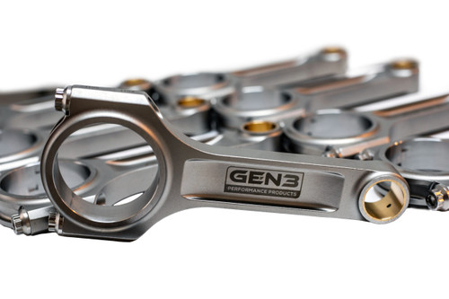 Gen3 Performance 300M Billet Steel 6.200" Stock Length H260 Bolts .927" Pin I-Beam Connecting Rod Set for 11-24 6.4L 392 & 15-24 6.2L HEMI