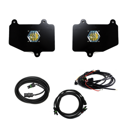 Baja Designs 447652 S1 Dual Reverse Light Kit Switch Controlled for 20-26 Jeep Gladiator JT with OEM Bumper
