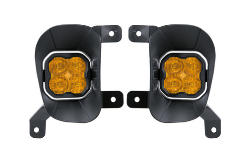 Diode Dynamics DD7090 SS3 SAE/DOT Max Type Fog Light Kit Yellow for 13-24 RAM 1500 Classic