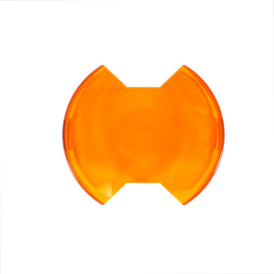 KC HiLiTES 5104 6" SlimLite LED Light Shield Amber